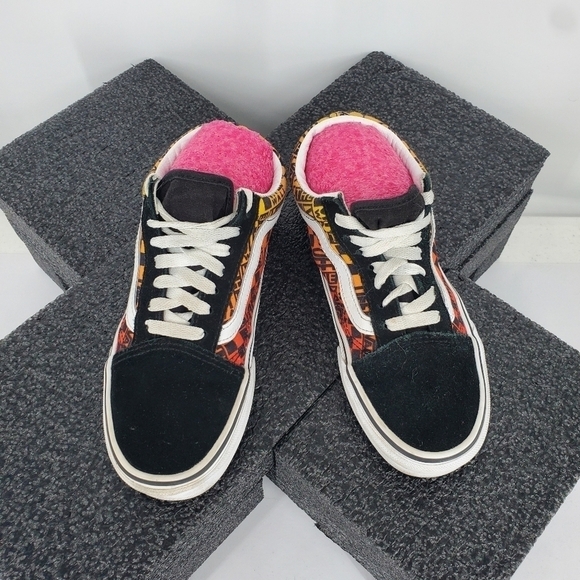 VANS OLD SKOOL LOGO FLAME SHOES MEN 5 WOMEN SIZE 6.5 SNEAKERS - Picture 10 of 12